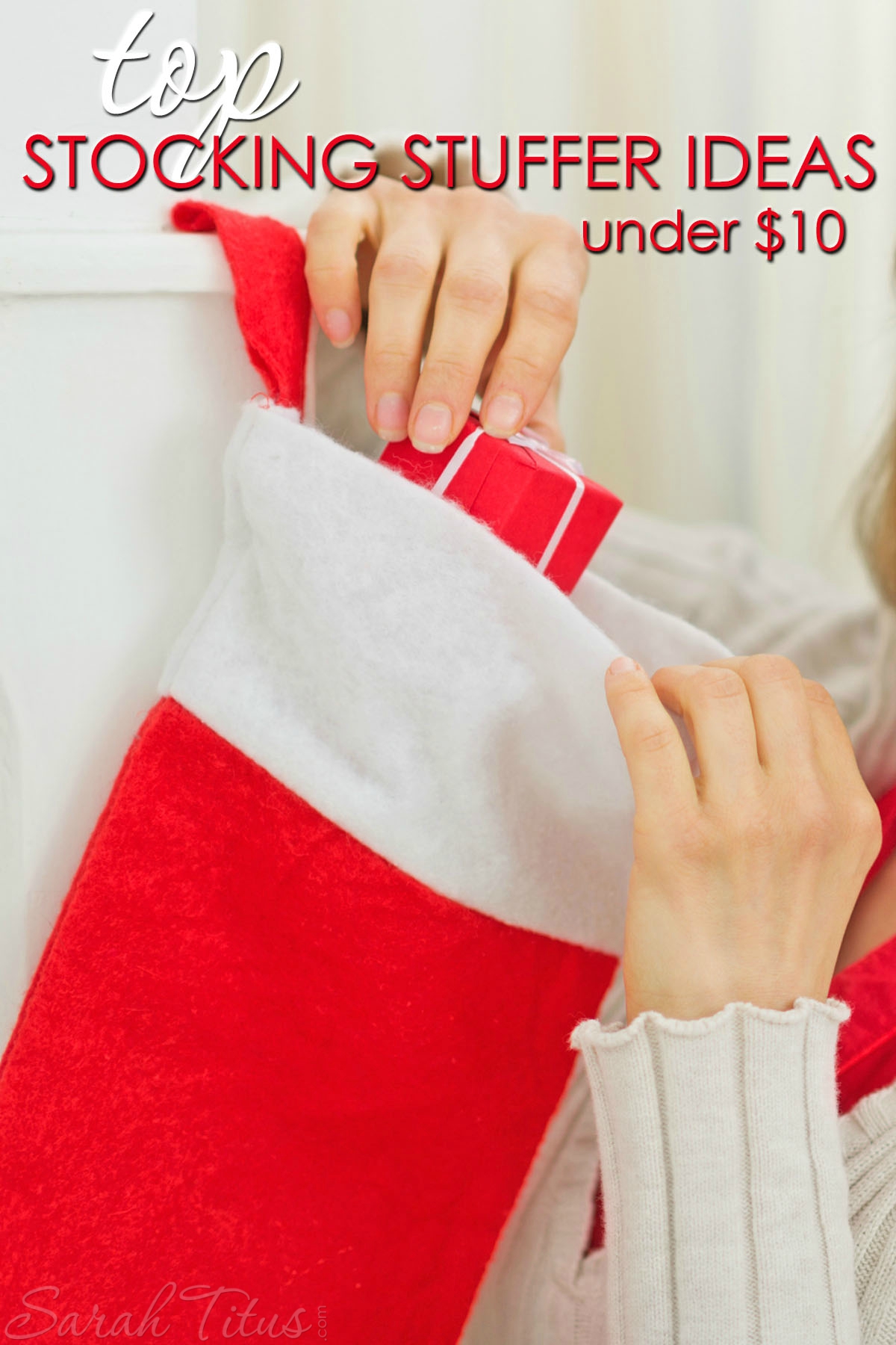 Top Stocking Stuffer Ideas Under $10 - Sarah Titus