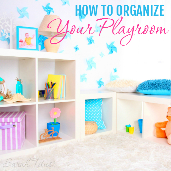 playroom organize tidy