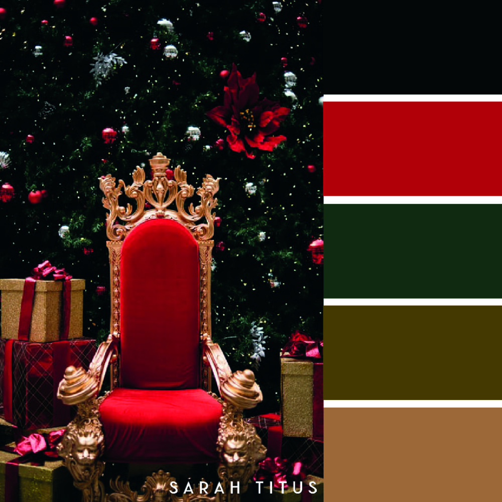 25 Christmas Color Palettes Sarah Titus