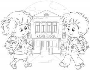 Back to School Coloring Pages - Sarah Titus