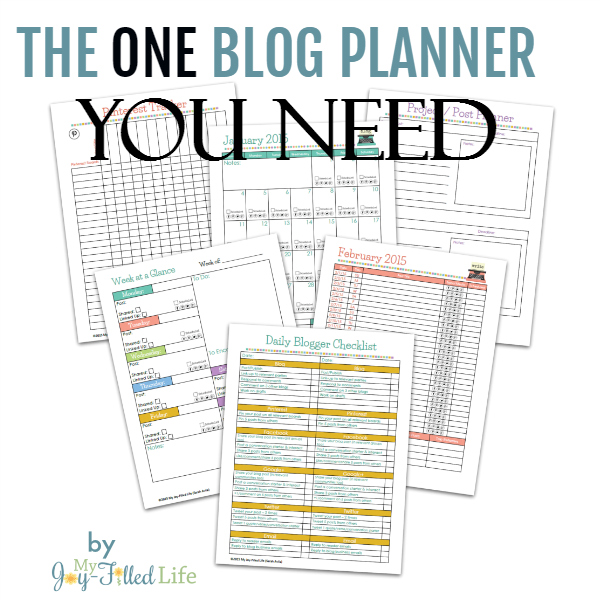 I've used many blog planners, but none of them really did what I wanted them to do. None of them seemed to really help me. That is, until I found this blog planner. This is the one blog planner you need!
