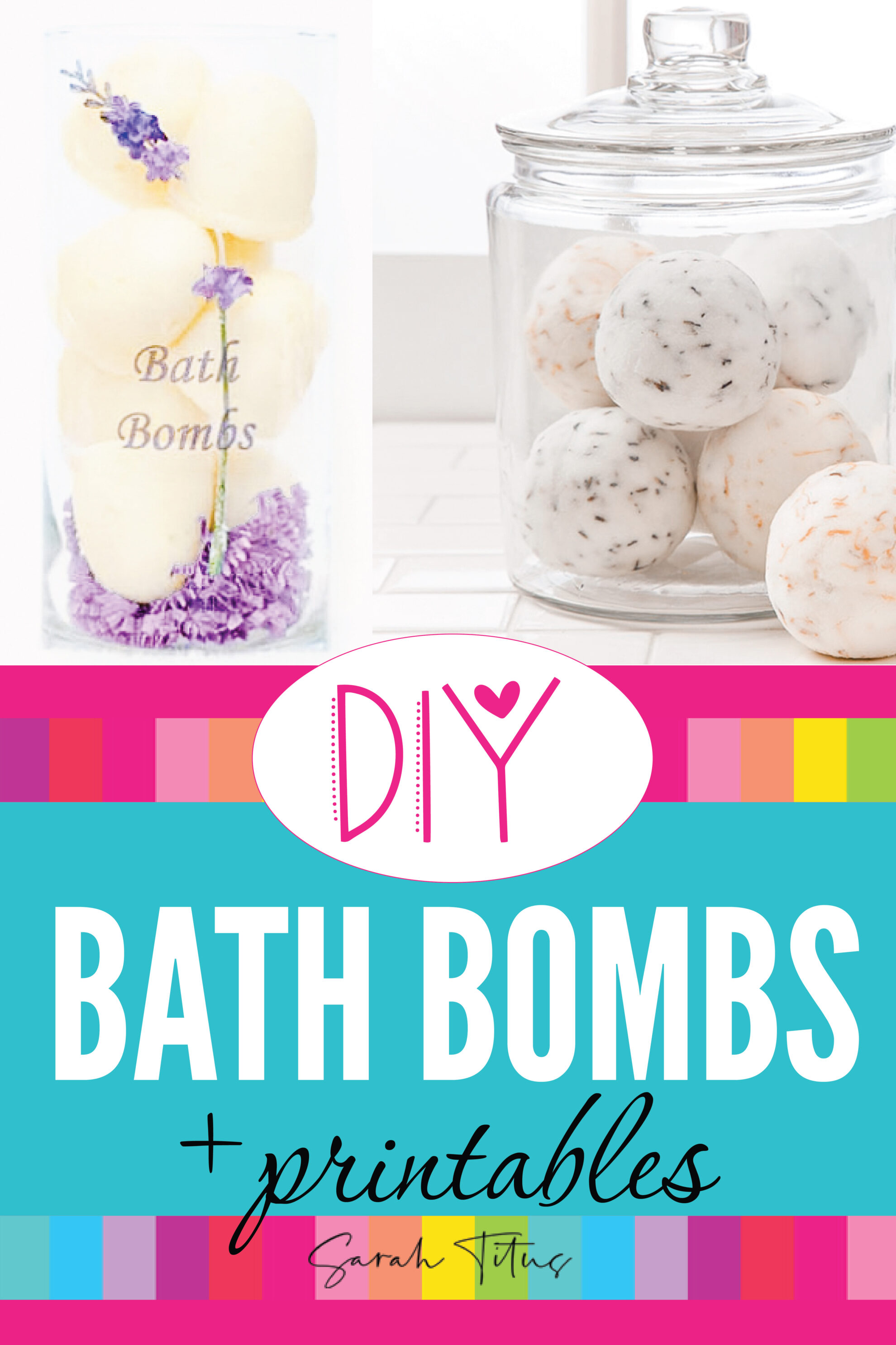 DIY Bath Fizzy Bombs - Sarah Titus