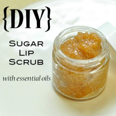 DIY Sugar Lip Scrub - Sarah Titus