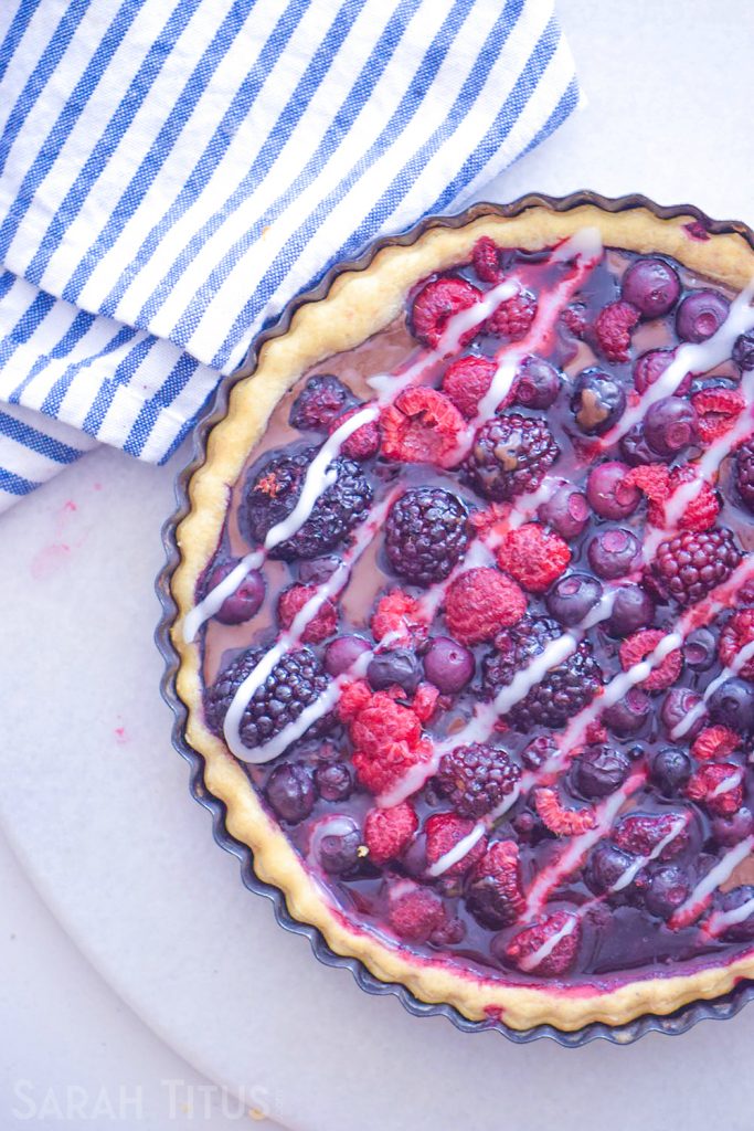 Chocolate Berry Pie - Sarah Titus