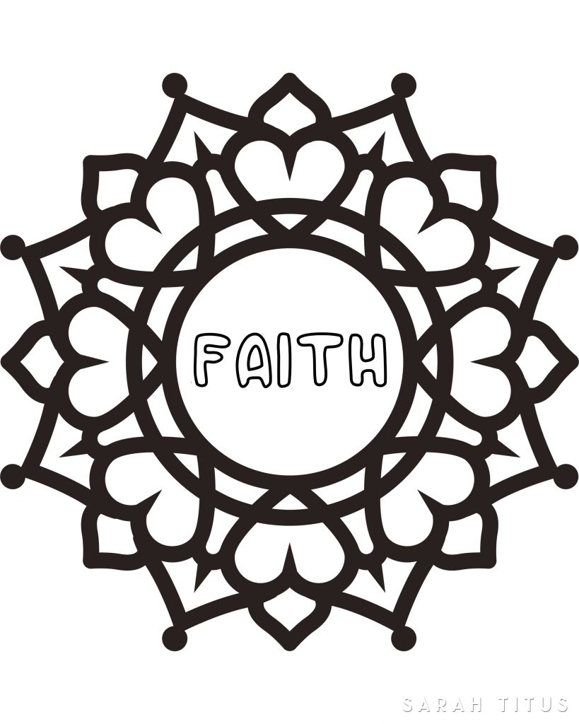 Faith Hope Love Coloring Coloring Pages