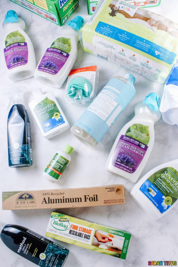 Household product samples