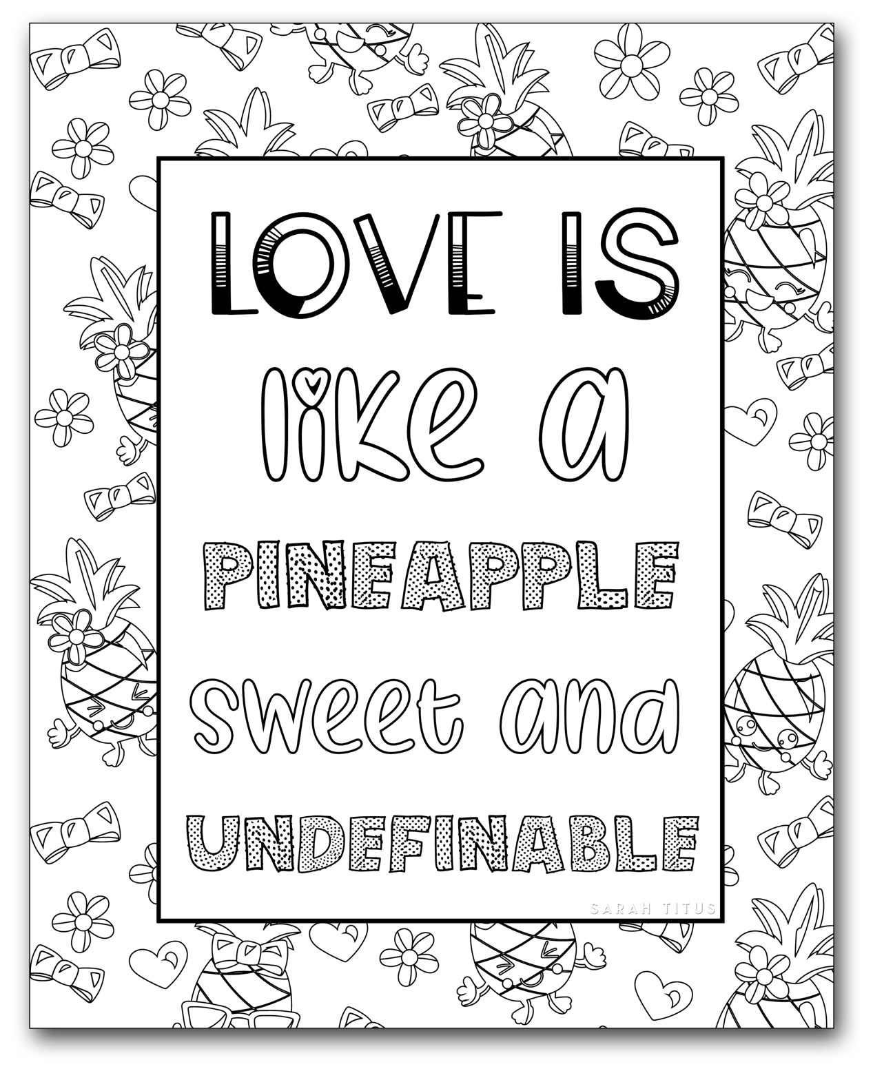 printable coloring pages for girls sarah titus