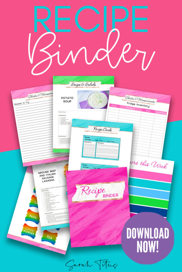 Graduation Binder {160+ pages) - Sarah Titus