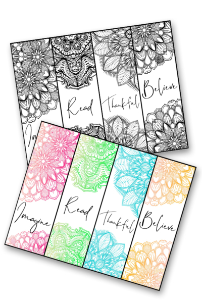 Free Printable Bookmarks To Color