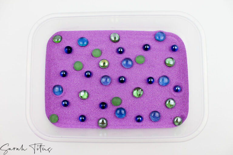 How To Make A DIY 5 Sensory Bin For Toddlers - Sarah Titus