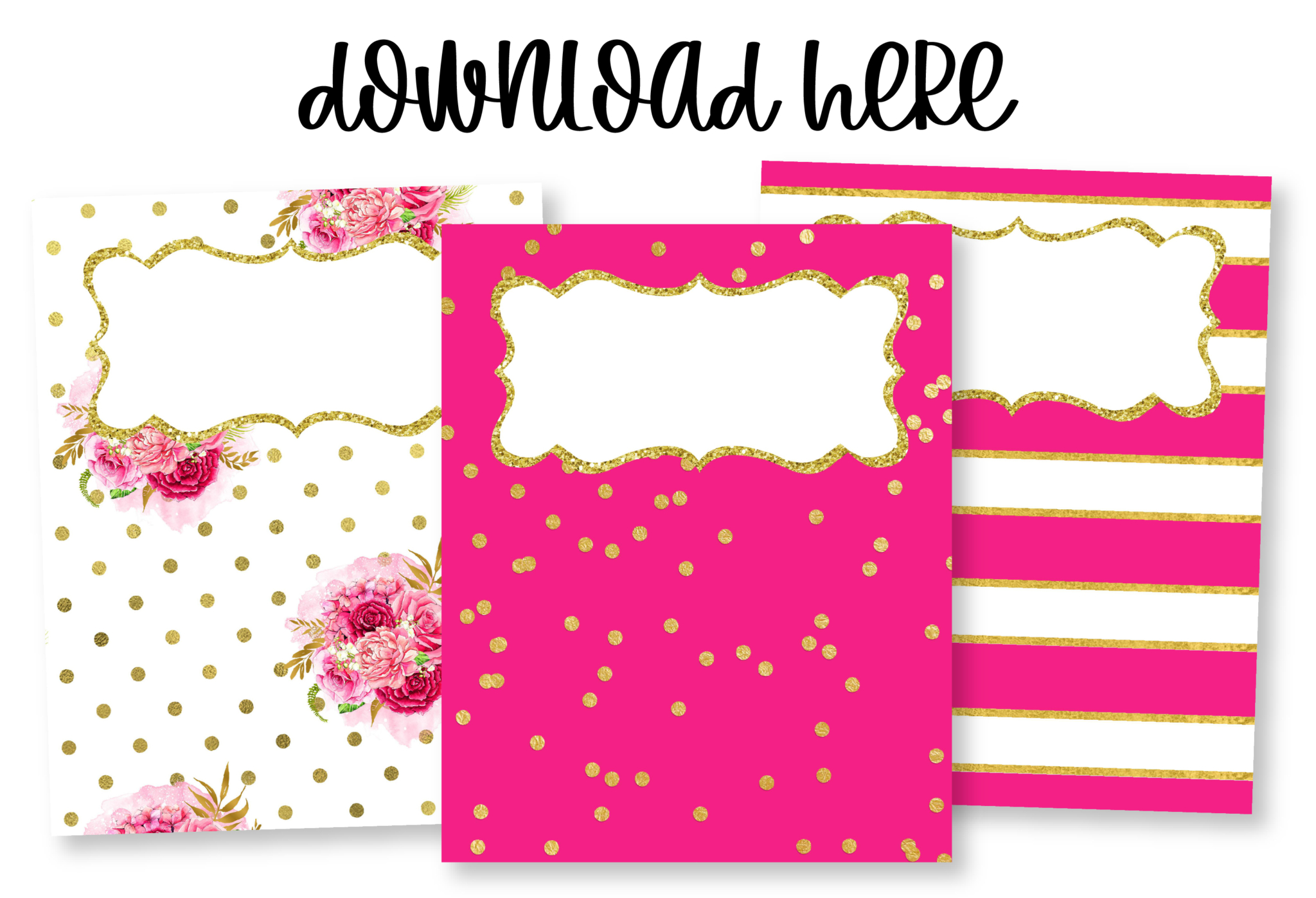 Binder Covers/Dividers Printables - Sarah Titus