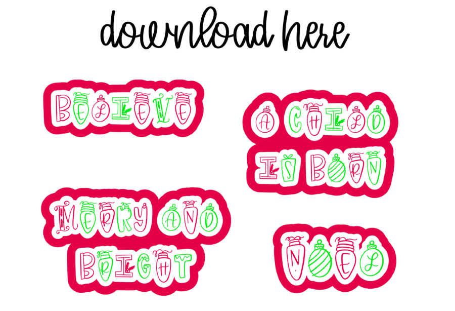 CHRISTMAS Digital Stickers for Goodnotes, Holidays Pre-cropped Digital  Planner Stickers, Bonus Stickers 