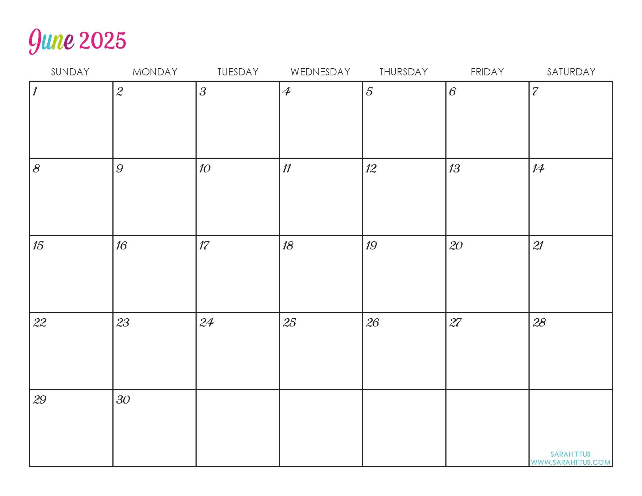 Custom Editable 2025 Free Printable Calendars LaptrinhX / News
