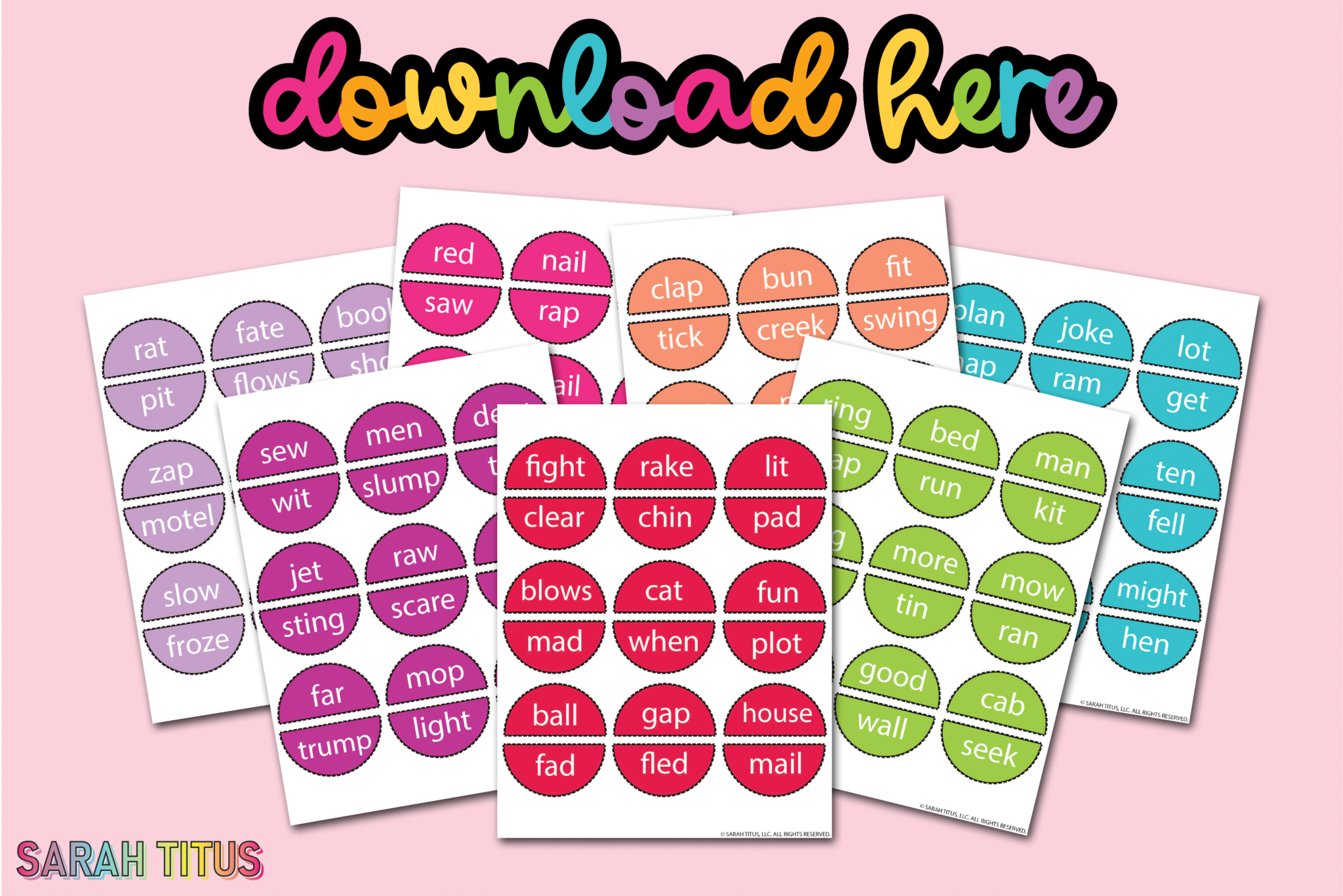 Fun Educational Rhyming Words Worksheets Printable LaptrinhX News