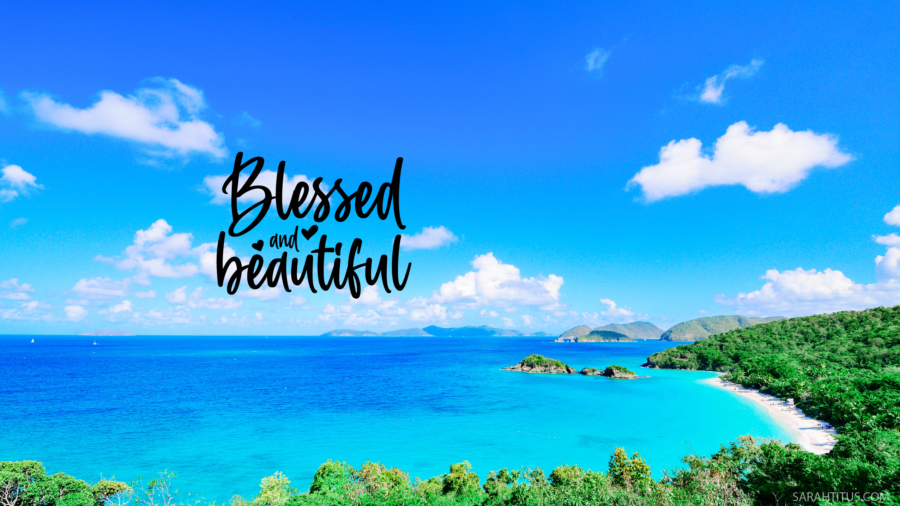 Blessed and Beautiful-Large Computer