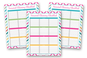 Cleaning Binder Printables Sarah Titus