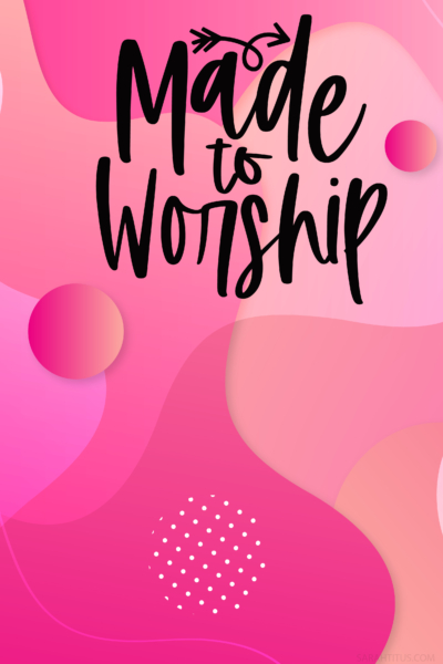 Made to Worship Geometric Pattern Wallpaper-Pinterest