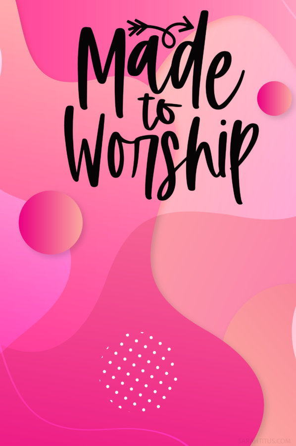 Made to Worship Geometric Pattern Wallpaper-Pinterest