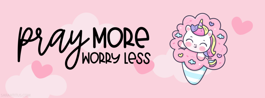 Pray More Worry Less-Facebook