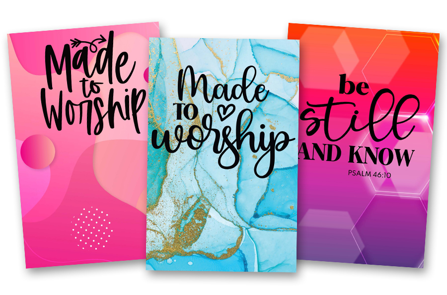 Church Bulletins - Abstract Designs