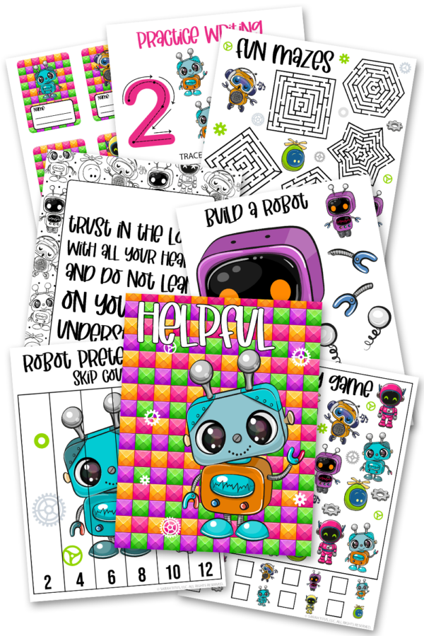 Helpful Kids Activities Pack 