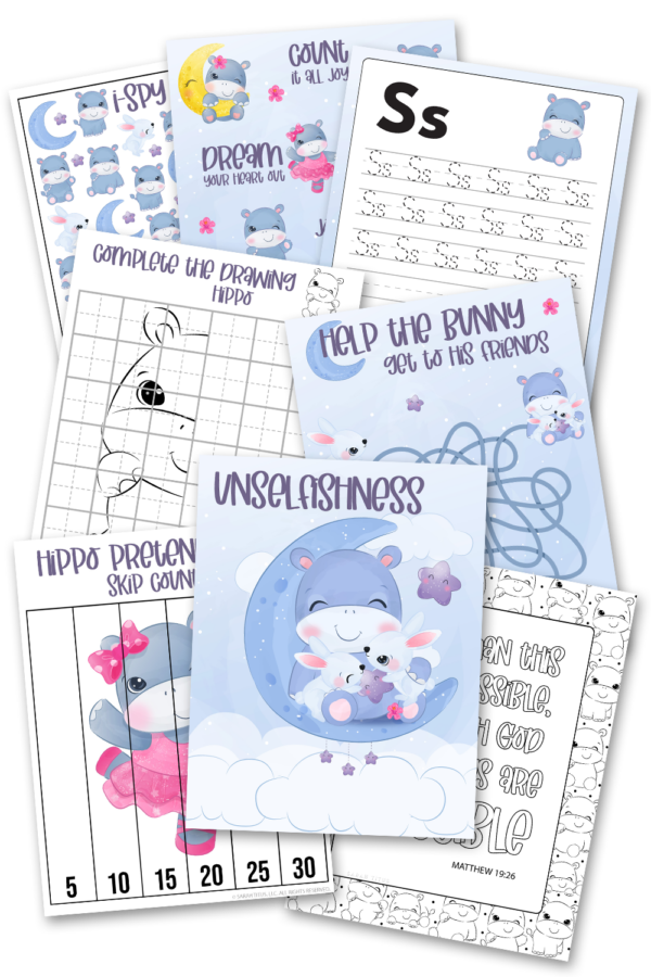 Unselfishness Kids Activities Pack